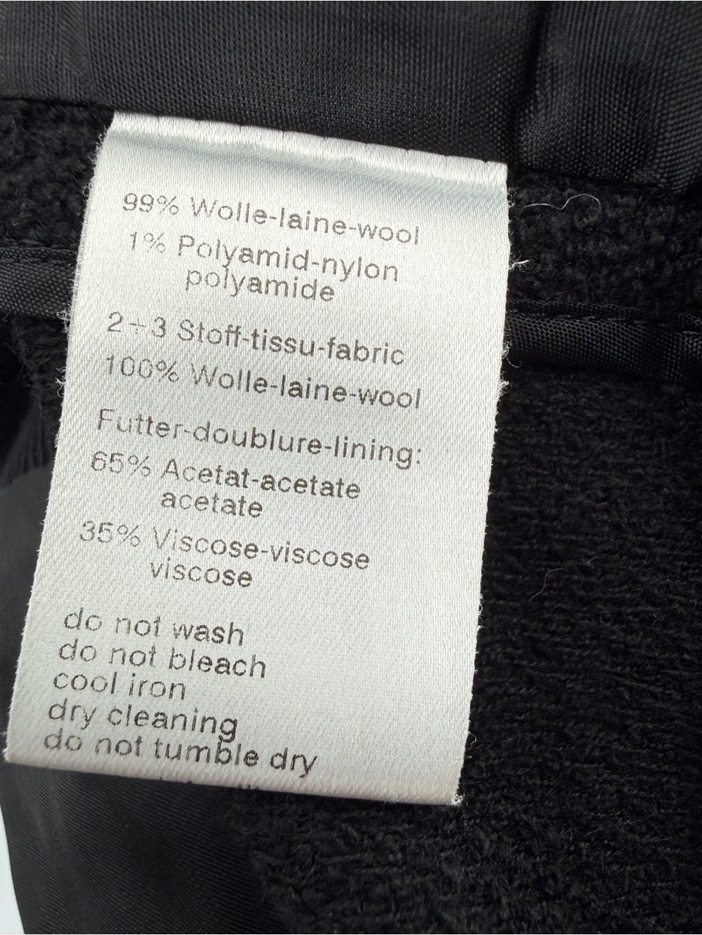 Akris Punto Black Long Tailored Blazer - Picture 8 of 8